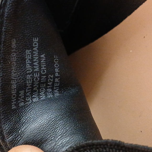 Blondo Phoebe Waterproof Leather Loafers Women's Black Slip-on Flats Size 9.5 - Picture 11 of 12